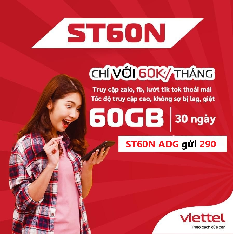 Gói cước ST60N Viettel